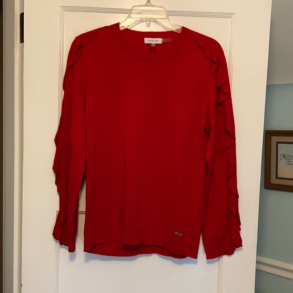 Calvin Klein Red Sweater